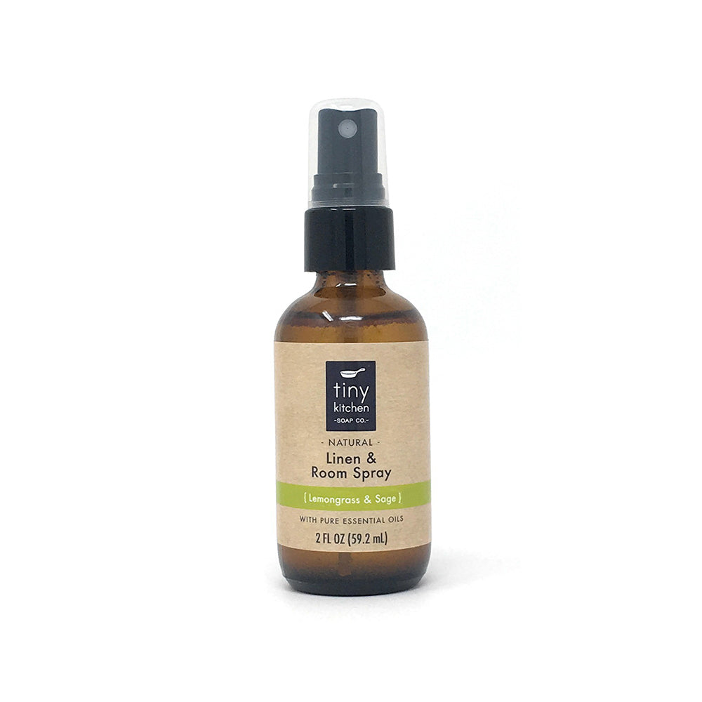 Lemongrass and Sage Essential Oil Linen and Room Spray