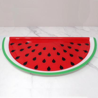 Vintage Acrylic Stotter Watermelon Tray (1980s)