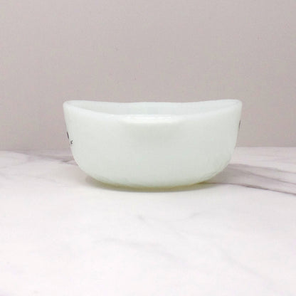 Vintage Anchor Hocking Fire-King Hart BC Comics Milk Glass Cereal Bowl (1970s)