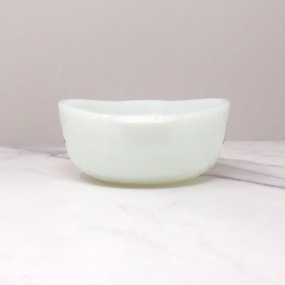 Vintage Anchor Hocking Fire-King Hart BC Comics Milk Glass Cereal Bowl (1970s)