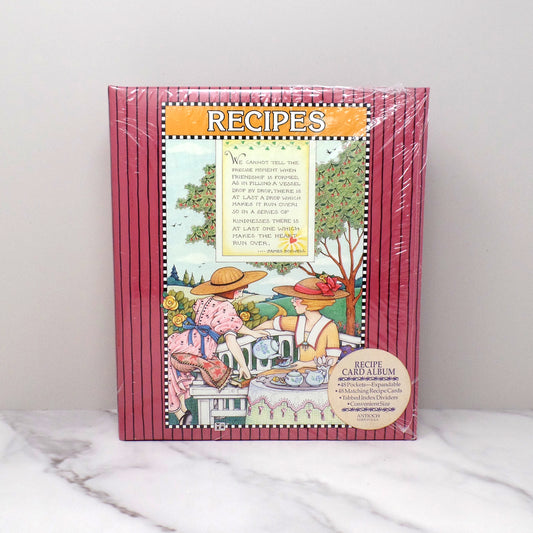 Vintage Recipe Card Holder Book, Mary Engelbreit: Unused and Unopened (1992)