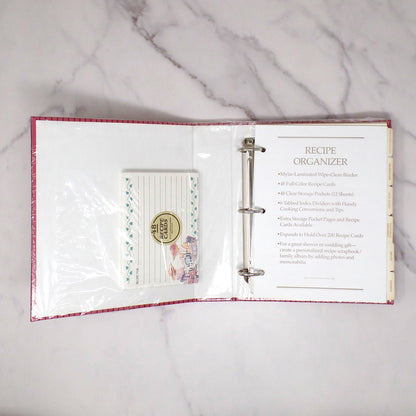 Vintage Recipe Card Holder Book, Mary Engelbreit: Unused and Unopened (1992)
