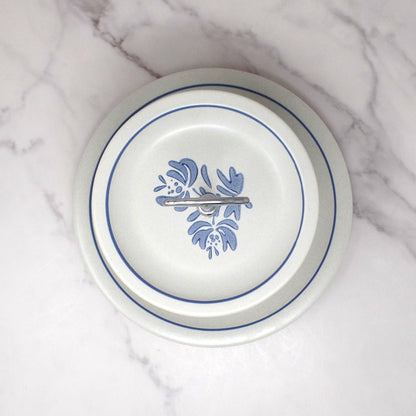 Vintage Ceramic Pfaltzgraff Yorktowne Tiered Serving Platter (1980s-90s)