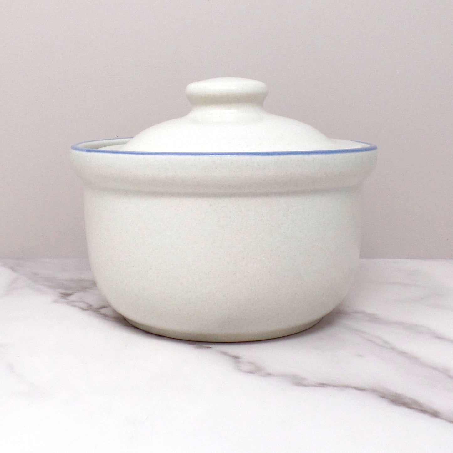 Vintage Ceramic Pfaltzgraff Yorktowne Small Lidded Canister (1980s-90s)