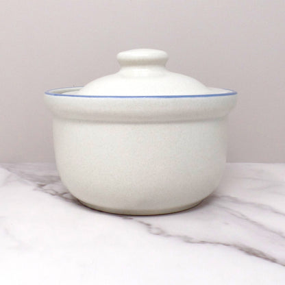 Vintage Ceramic Pfaltzgraff Yorktowne Small Lidded Canister (1980s-90s)