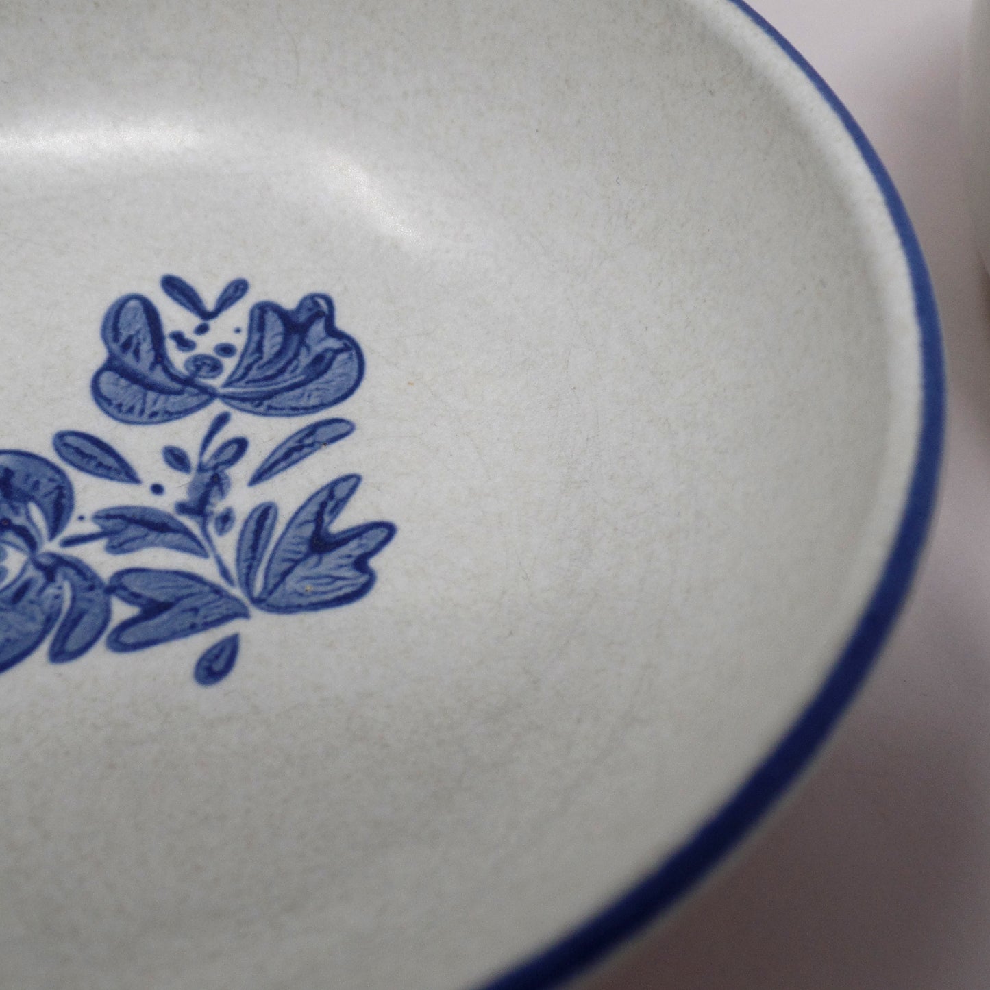 Vintage Ceramic Pfaltzgraff Yorktowne Small Cereal / Soup Bowl, set of 2 (1960s)