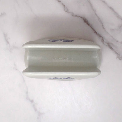 Vintage Ceramic Pfaltzgraff Yorktowne Basketweave Napkin Holder (1980s-90s)