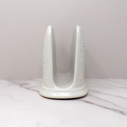 Vintage Ceramic Pfaltzgraff Yorktowne Basketweave Napkin Holder (1980s-90s)