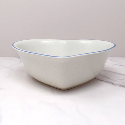 Vintage Ceramic Pfaltzgraff Yorktowne 8" Heart Bowl (1980s-90s)