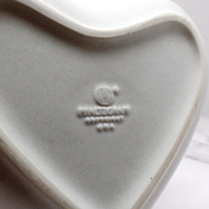 Vintage Ceramic Pfaltzgraff Yorktowne 8" Heart Bowl (1980s-90s)