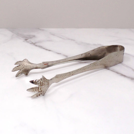 Vintage Bird Foot Ice Tongs (1960s)