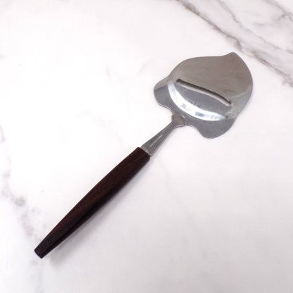 Vintage Wooden Handled Stainless Steel Cheese Plane / Slicer (1960s)