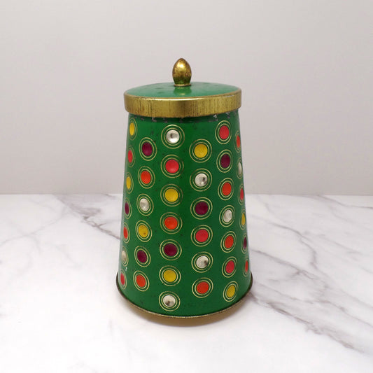Vintage Storck German Fruit Candy Holiday Tin (1964)