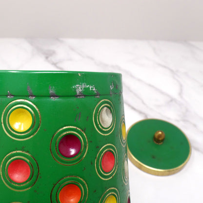 Vintage Storck German Fruit Candy Holiday Tin (1964)