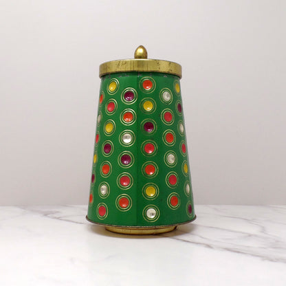 Vintage Storck German Fruit Candy Holiday Tin (1964)