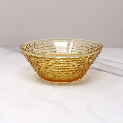 Vintage Anchor Hocking Soreno Amber Small Berry Bowl (1960s)