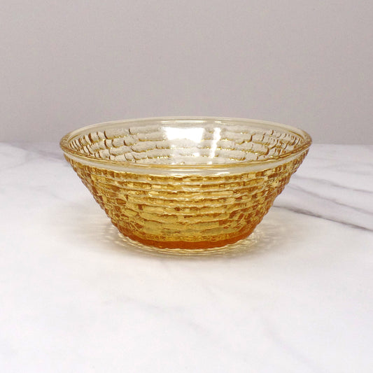 Vintage Anchor Hocking Soreno Amber Small Berry Bowl (1960s)