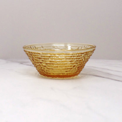Vintage Anchor Hocking Soreno Amber Small Berry Bowl (1960s)