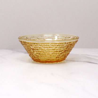 Vintage Anchor Hocking Soreno Amber Small Berry Bowl (1960s)