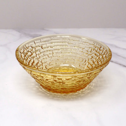 Vintage Anchor Hocking Soreno Amber Small Berry Bowl (1960s)