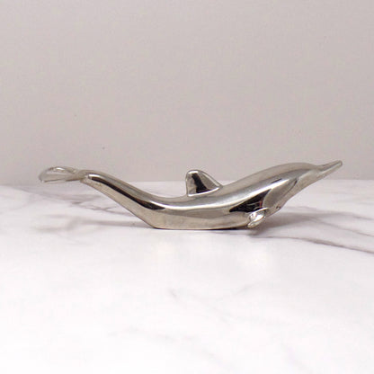 Vintage Silver Plated Dolphin Bottle Opener (1960s)
