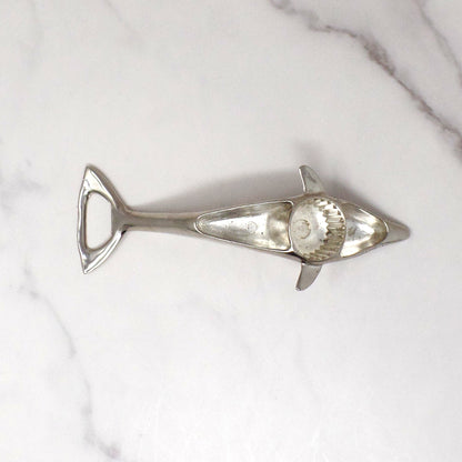 Vintage Silver Plated Dolphin Bottle Opener (1960s)