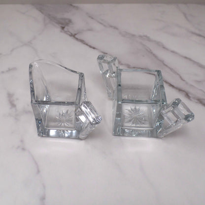 Antique Heisey Quator Art Deco Cream and Sugar Set (1912)