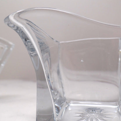 Antique Heisey Quator Art Deco Cream and Sugar Set (1912)