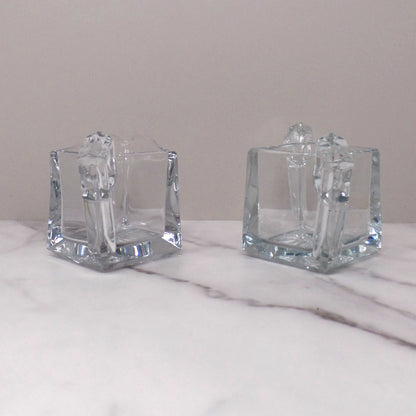 Antique Heisey Quator Art Deco Cream and Sugar Set (1912)