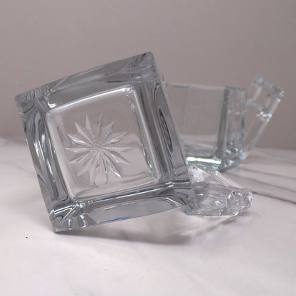 Antique Heisey Quator Art Deco Cream and Sugar Set (1912)