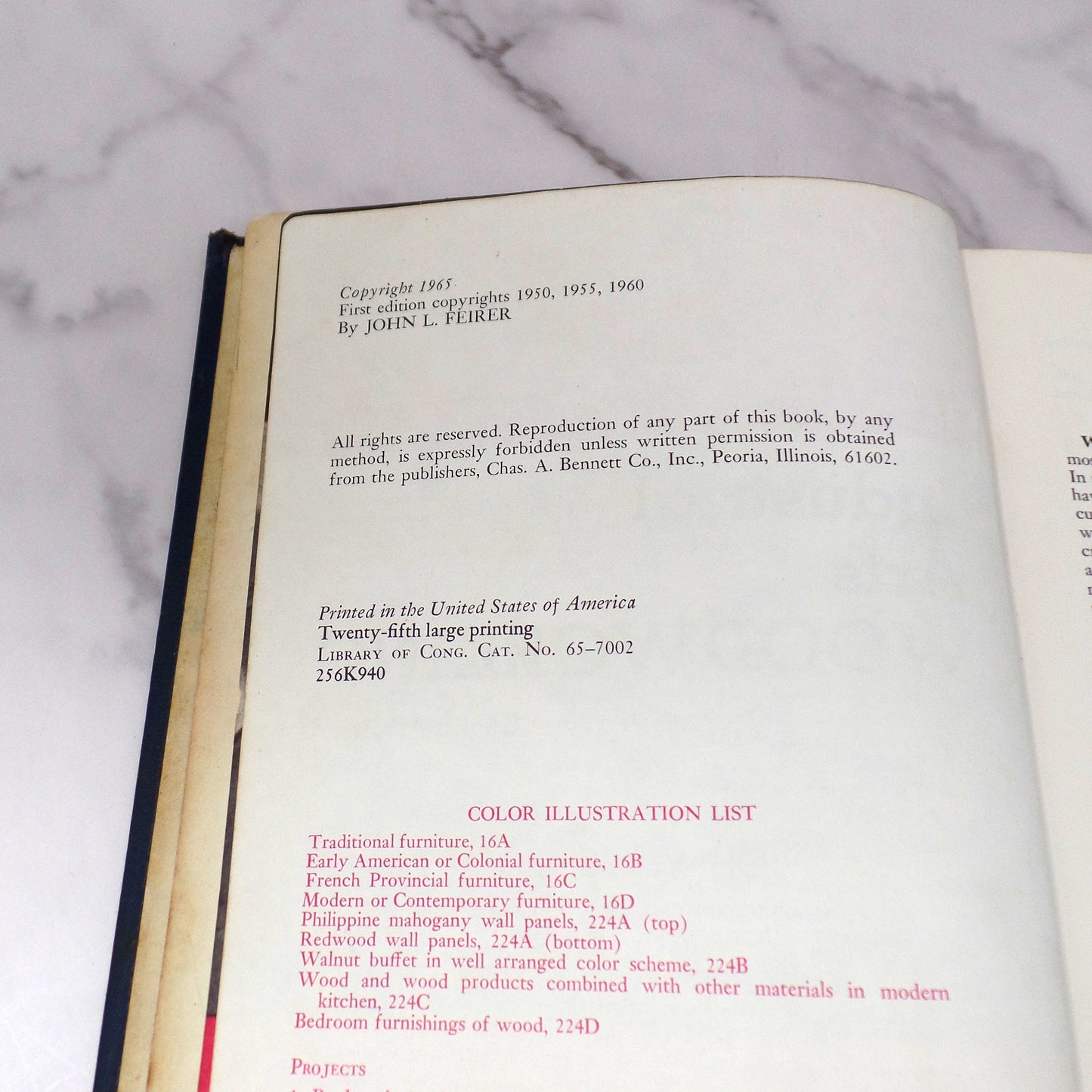 Vintage Textbook: Industrial Arts Woodworking, John Feirer (1965)