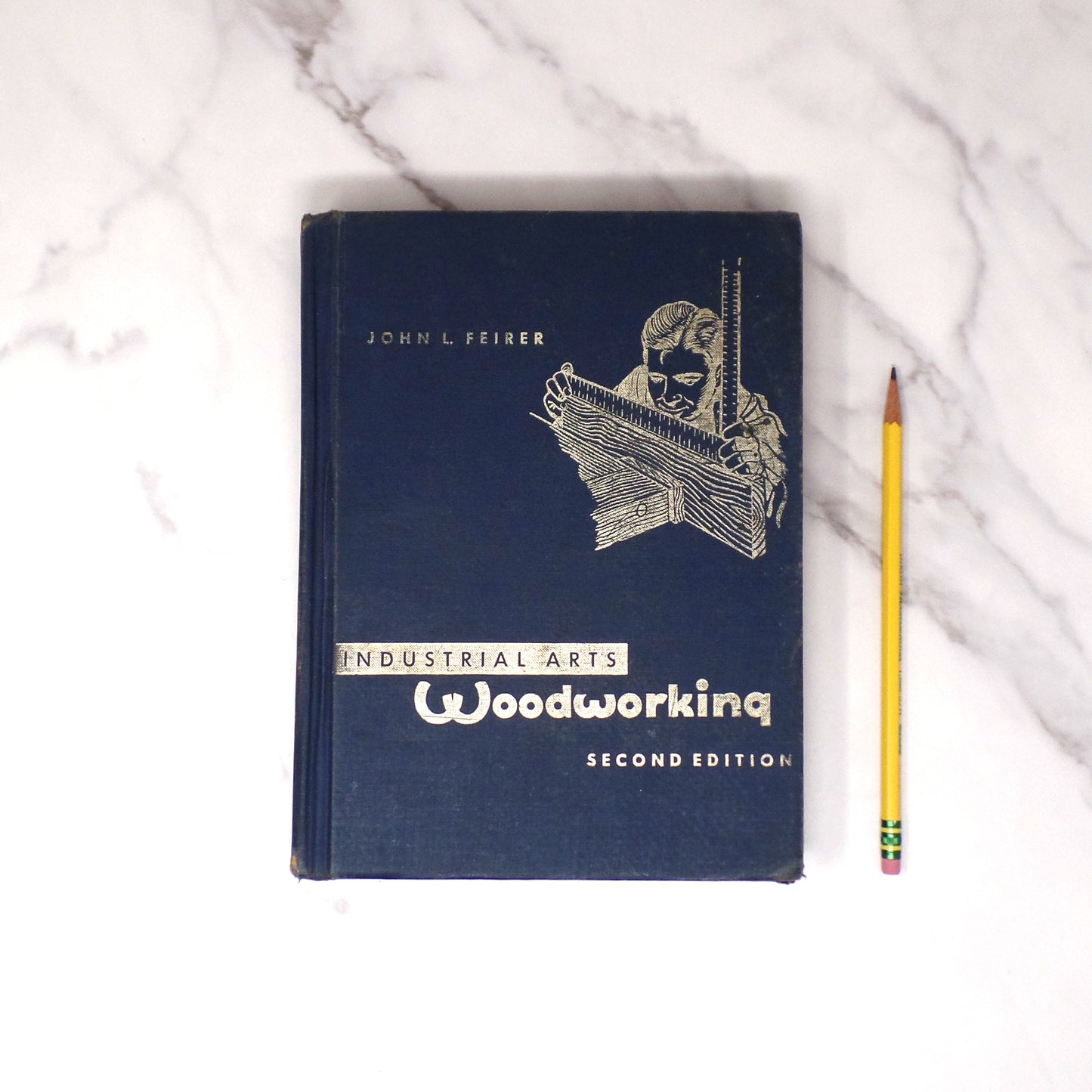 Vintage Textbook: Industrial Arts Woodworking, John Feirer (1965)