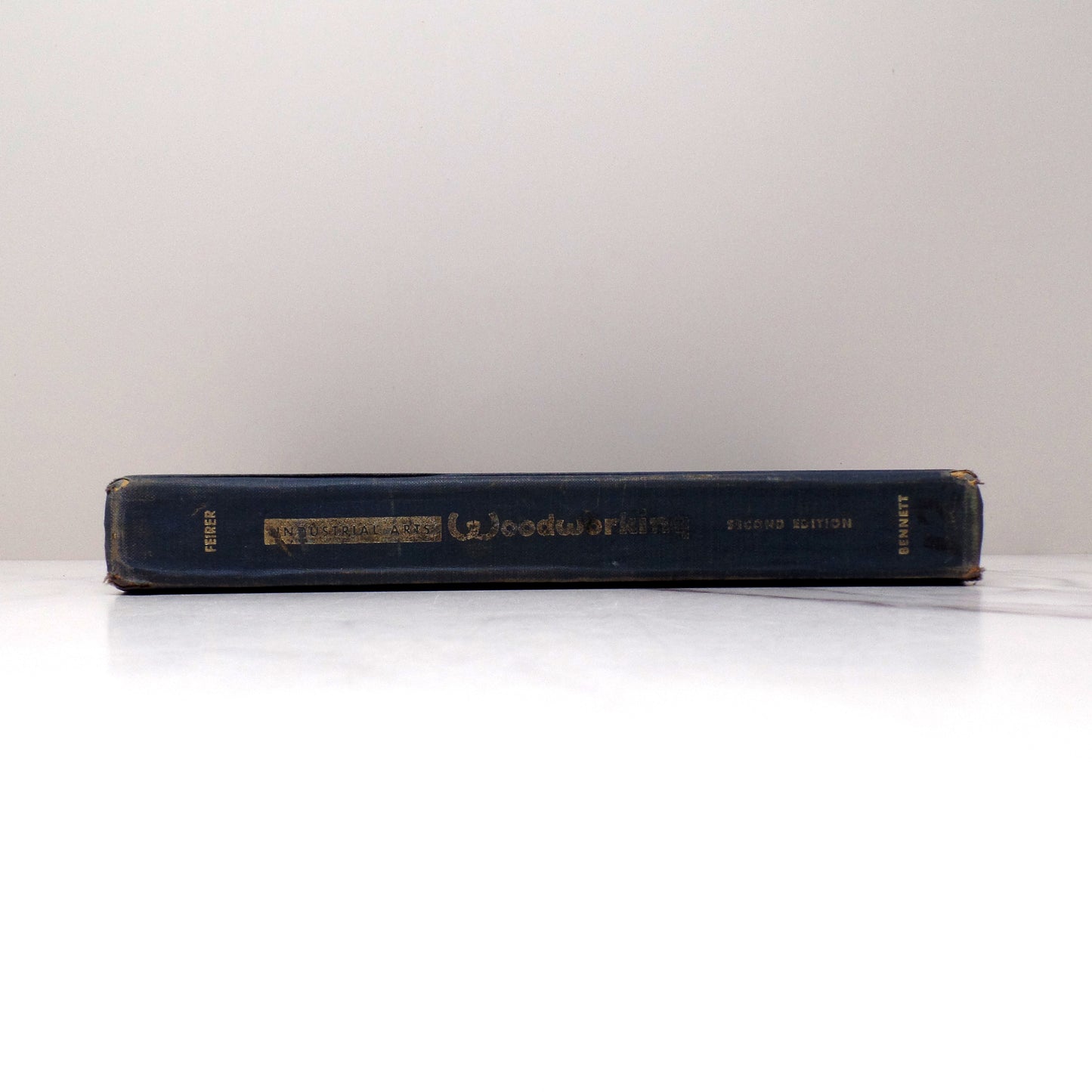 Vintage Textbook: Industrial Arts Woodworking, John Feirer (1965)
