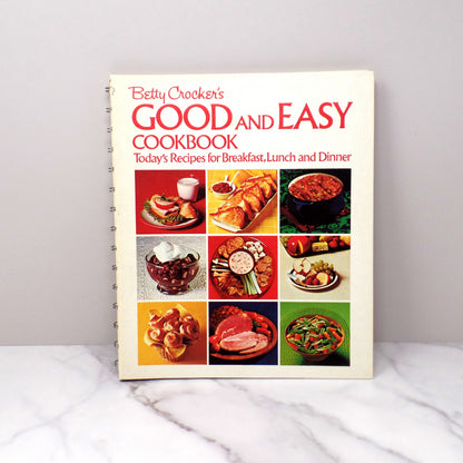 Vintage Betty Crocker's Good and Easy Cookbook (1973)
