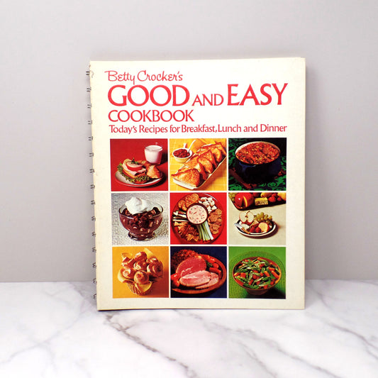 Vintage Betty Crocker's Good and Easy Cookbook (1973)