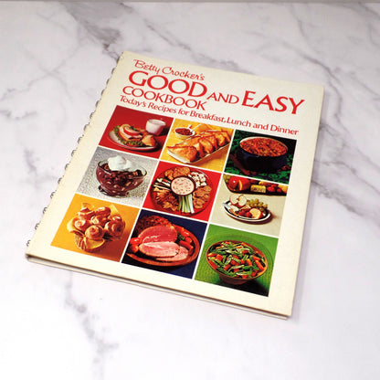 Vintage Betty Crocker's Good and Easy Cookbook (1973)