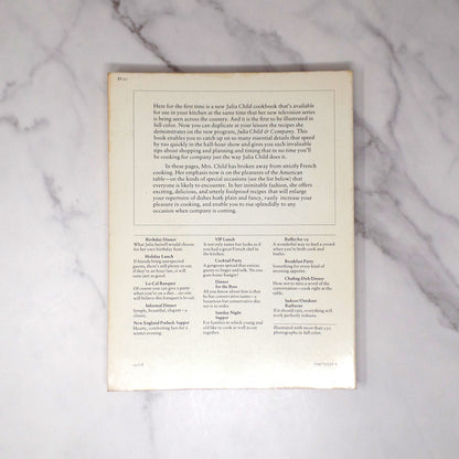 Vintage Cookbook, Julia Child & Company (1978)