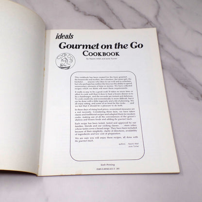 Vintage Cookbook, Gourmet on the Go (1974)