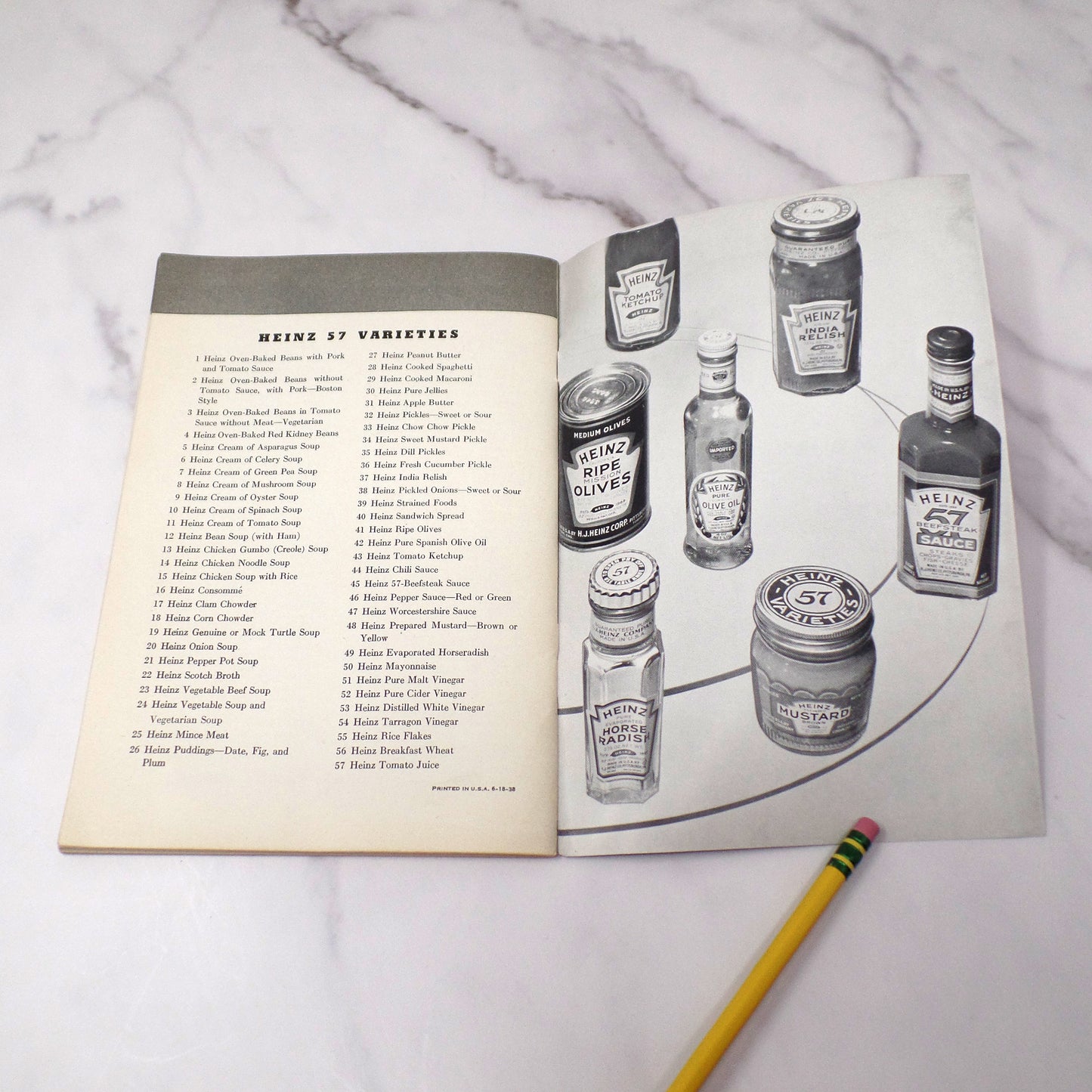 Vintage Booklet, The Heinz Book of Quantity Recipes and Menus (1938)