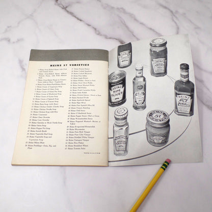 Vintage Booklet, The Heinz Book of Quantity Recipes and Menus (1938)