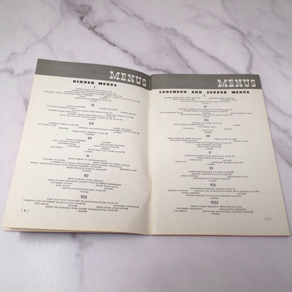 Vintage Booklet, The Heinz Book of Quantity Recipes and Menus (1938)