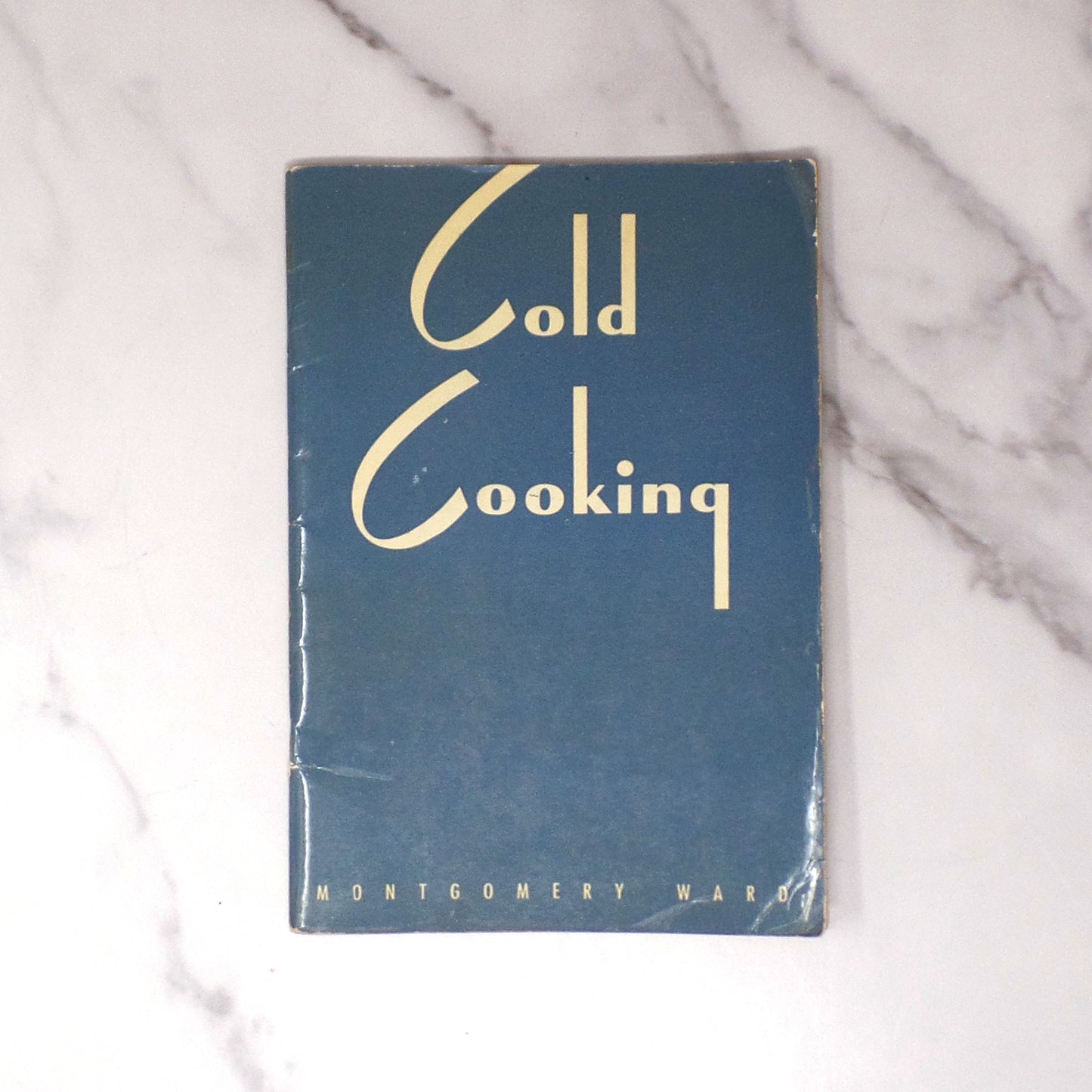 Vintage Booklet, Cold Cooking, Montgomery Ward (1942)