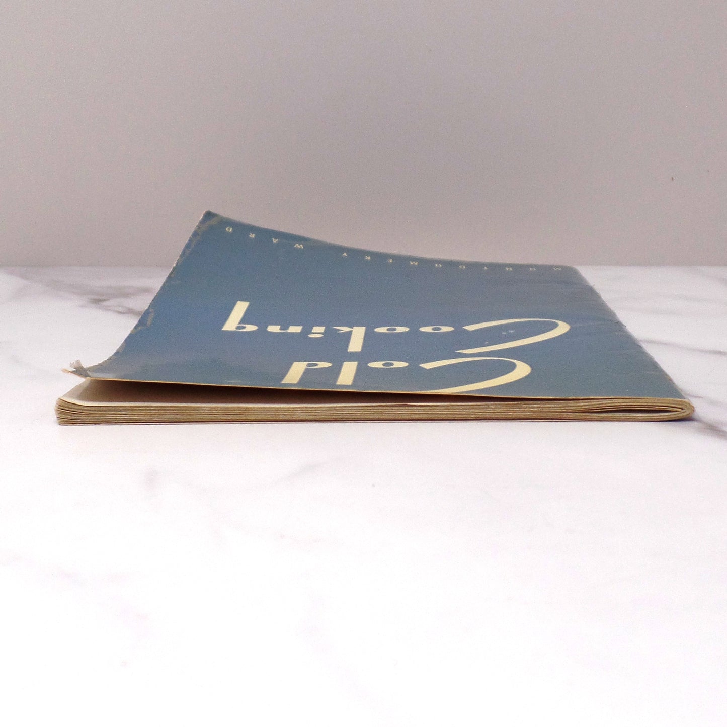 Vintage Booklet, Cold Cooking, Montgomery Ward (1942)