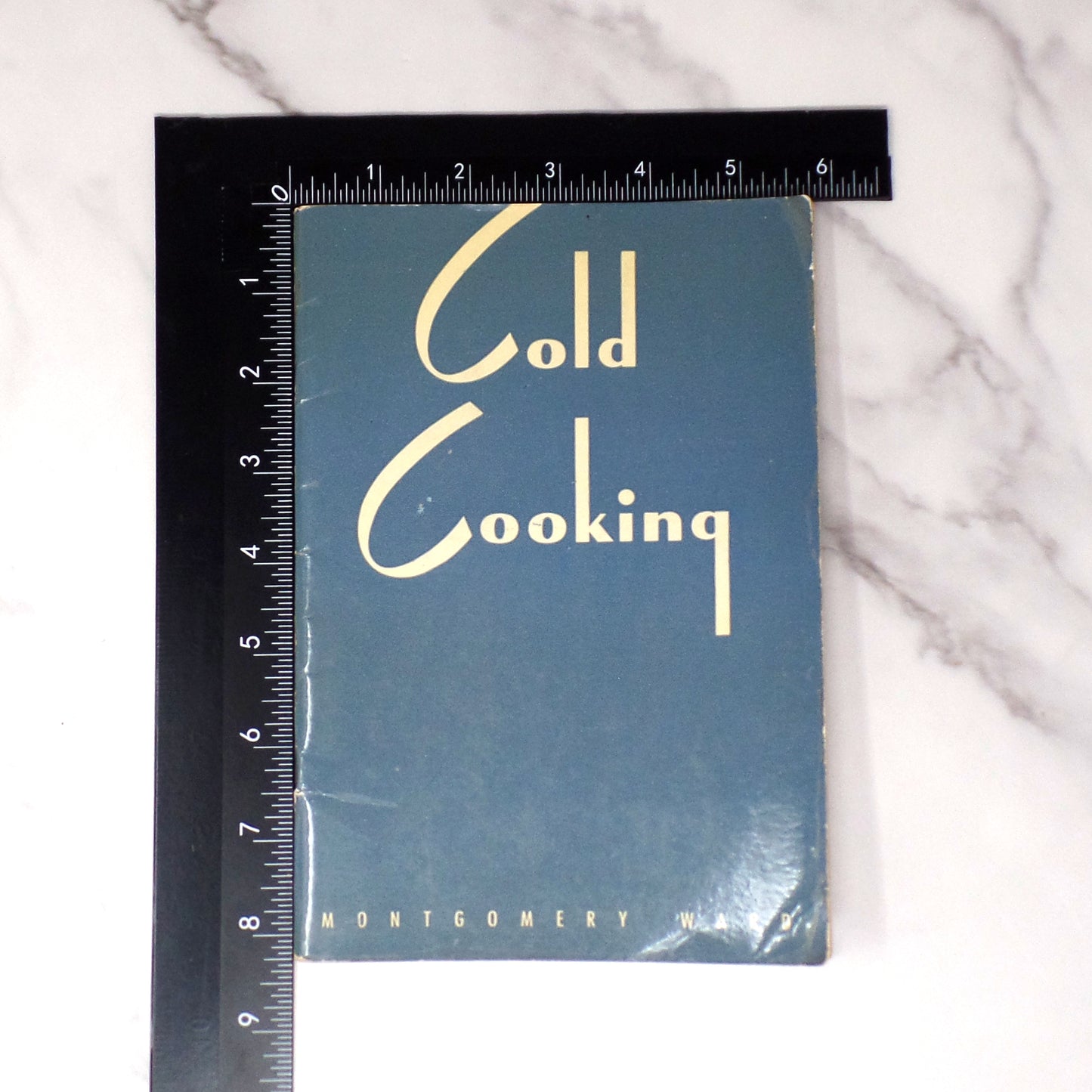 Vintage Booklet, Cold Cooking, Montgomery Ward (1942)