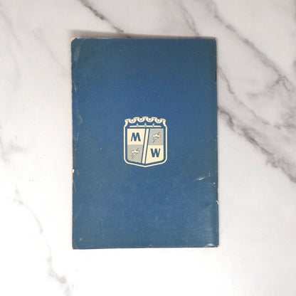 Vintage Booklet, Cold Cooking, Montgomery Ward (1942)