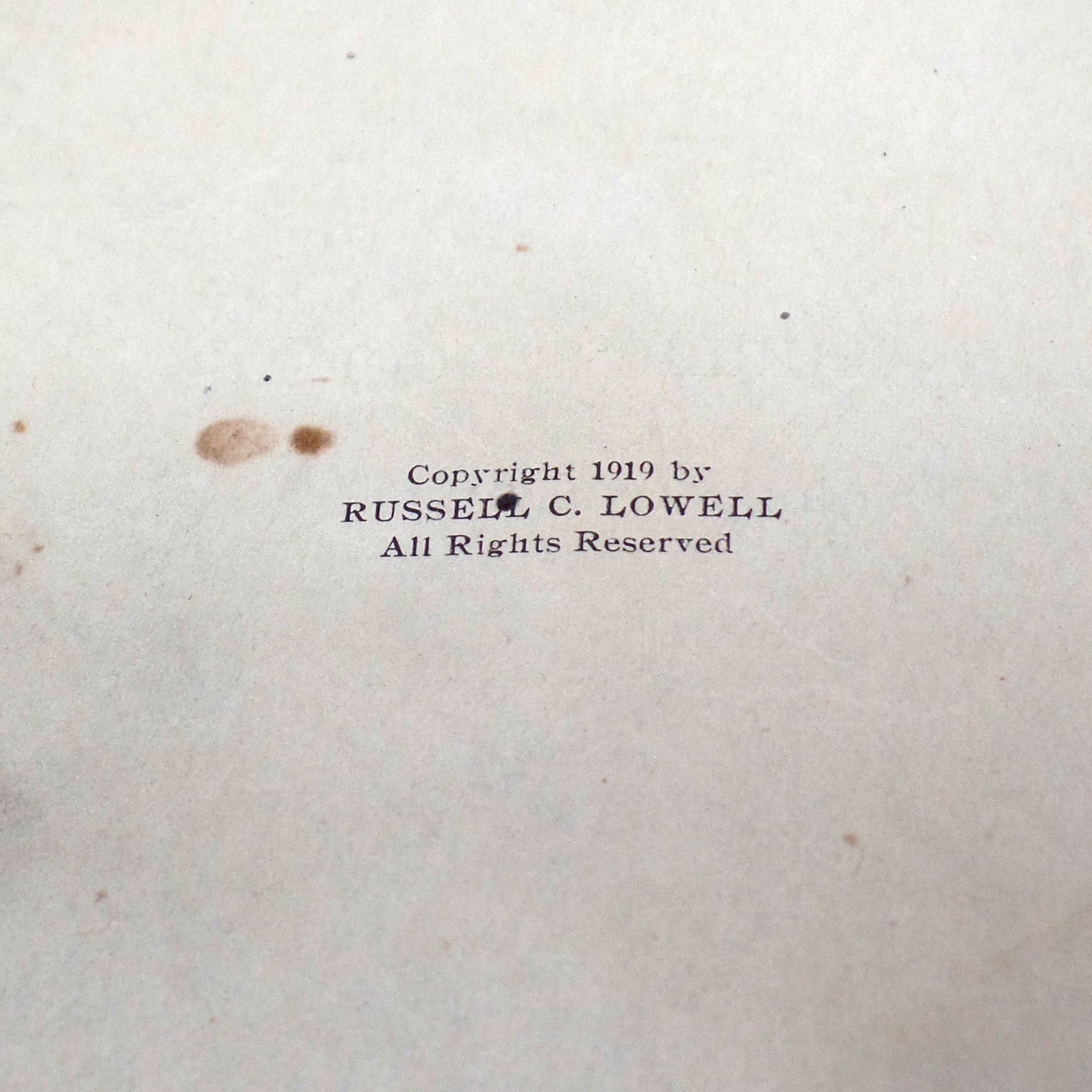 Antique Book, Foods: Their Preparation and Serving, Public Schools of Indianapolis, Indiana (1919)