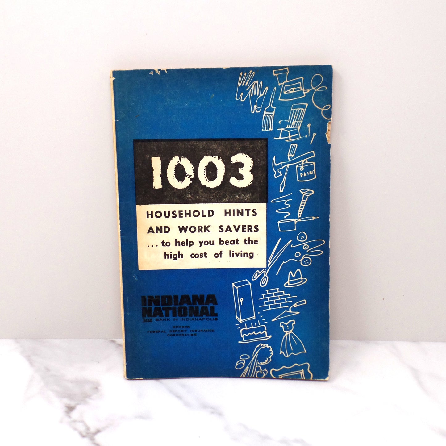 Vintage Booklet, 1003 Household Hints and Work Savers (1967)
