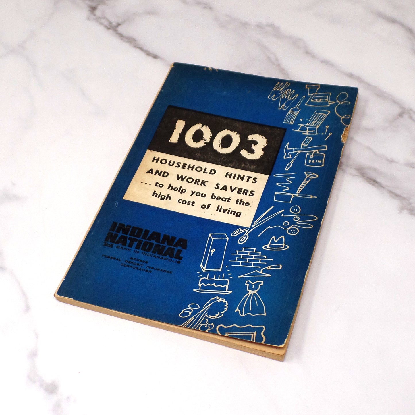 Vintage Booklet, 1003 Household Hints and Work Savers (1967)