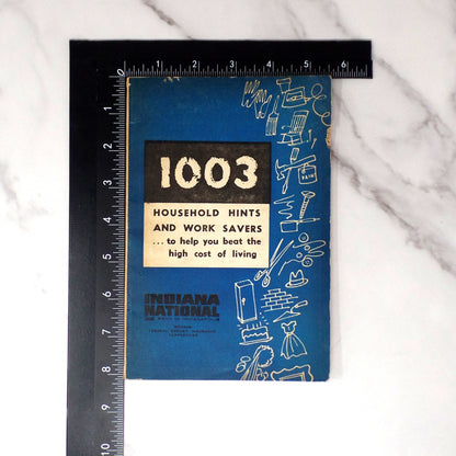 Vintage Booklet, 1003 Household Hints and Work Savers (1967)