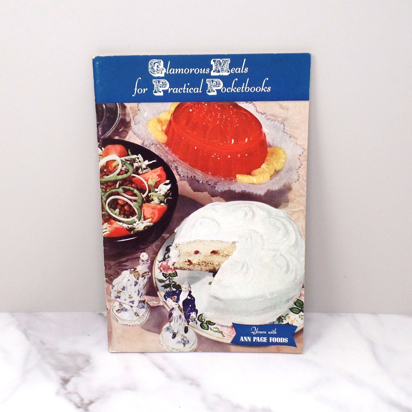 Vintage Booklet, Glamourous Meals for Practical Pocketbooks (1940s)